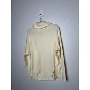 Deluc Ribbed Knit Sweater Jumpe Classic Minimal Size Medium